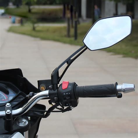 Top Quality Mm X Mm Pair Motorcycle Rear View Mirrors Universal