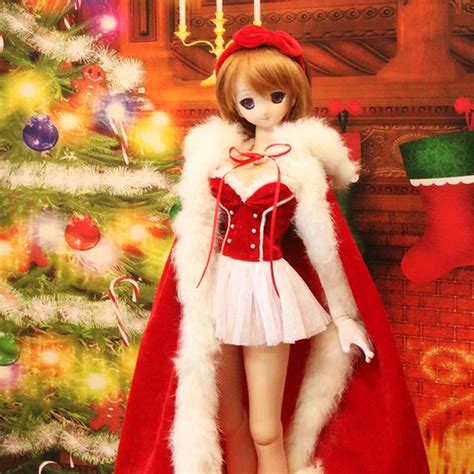 Estartek 1 3 Sexy Japan Anime Cosplay Sexy Red Christmas Clothes Set