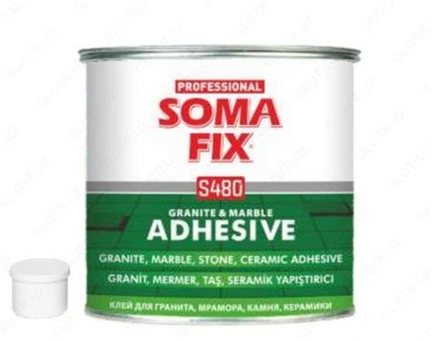 SOMAFIX Клей для гранита и мрамора 1,2кг, цена 38 850 сум от СТРОЙ ТОРГ ...