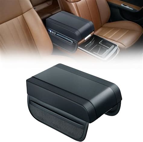 Amazon Memory Cotton Leather Car Armrest Box Pad Upgraded