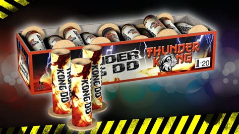 Thunder Kong Dubbel Thunderking Dubbel Lesli Vuurwerk 03829 YouTube