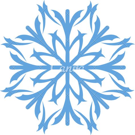 Snowflake Vector Design Illustration 素材 Canva可画