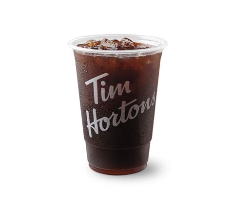 BLACK ICED COFFEE Tim Hortons