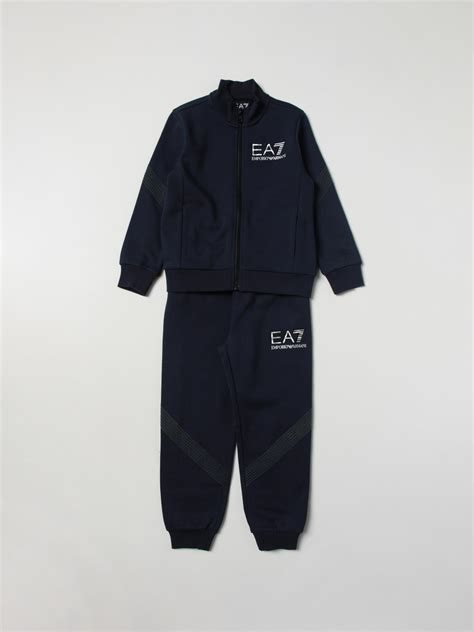 EA7: clothing set for boys - Blue | Ea7 clothing set 6LBV58BJEXZ online ...
