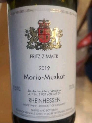 Fritz Zimmer Morio Muskat Vivino Us