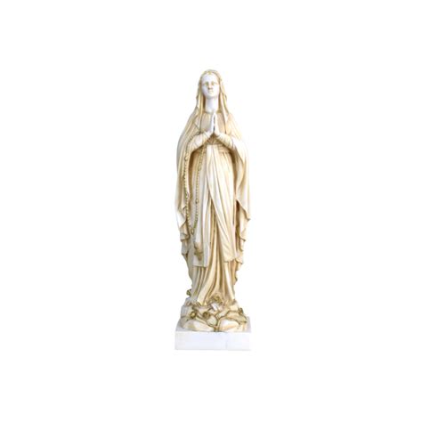 Our Lady Blessed Virgin Mary Greek Cast Marble Statue Sculpture