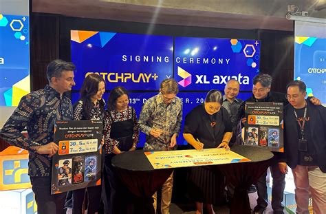 Xl Axiata Dan Catchplay Jalin Kerja Sama Hadirkan Konten Premium Tanpa