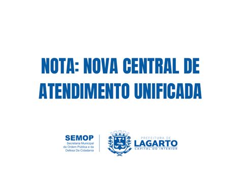 Prefeitura De Lagarto Anuncia Nova Central De Atendimento Unificada