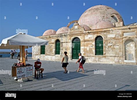 Mosque Of The Janissaries Chania Crete Greece Stock Photo Alamy