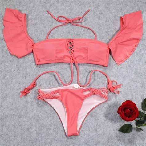 2018 Sexy Brazilian Bikini Sets Women Swimsuit Swimwear Women Bathing