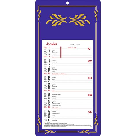 Calendrier Mensuel En Papier Sur Plaque Skytos X Cm
