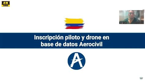 Tutorial Inscripci N Piloto Y Drone Base De Datos Aeron Utica Civil