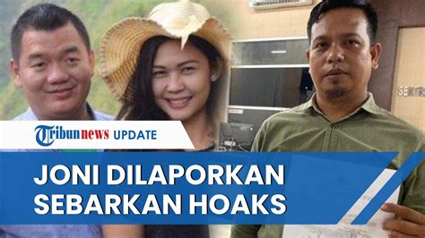 Sebarkan Hoaks Perselingkuhan Kompol Agung Basuni Suami Lucky Sundari