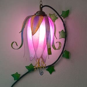 Fairytale Light Wall Lamp Made To Order Bright Buds Of Climbing Rose