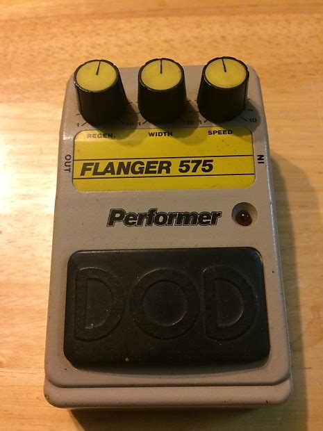 Dod Flanger 575 Performer 80s Cream Reverb