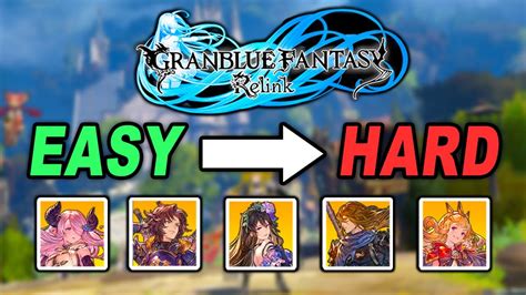 HARDEST Or EASIEST Characters To Learn In Granblue Fantasy Relink