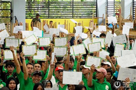 More Ex Milf Combatants Graduate From Barmms Tech Voc Skills Training Barmm Official Website