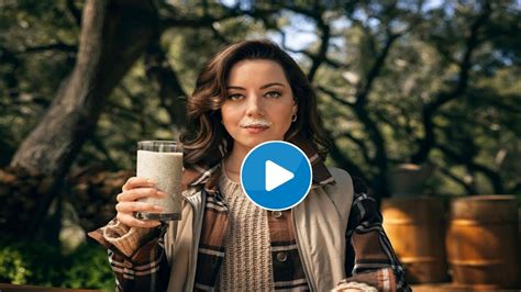 Watch Aubrey Plaza Wood Milk Commercial Full Video YouTube