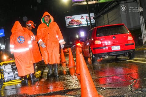 Comisi N Nacional De Protecci N Civil Mantiene Desplegado Personal Y