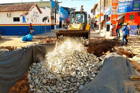 Br As Obras De Macrodrenagem E Requalificação De Ruas