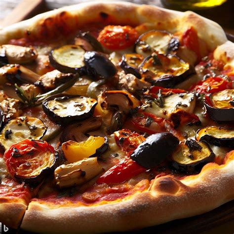 Roasted Vegetable Pizza