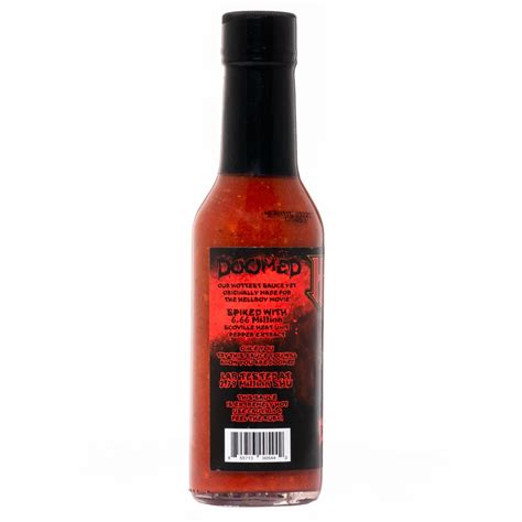 DOOMED - The World's Hottest Sauce at 6.66 million SHU! – Hellfire Hot ...