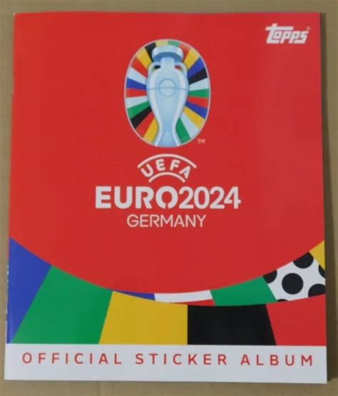 Topps Uefa Euro 2024 Germany Red Suisse Sticker Choose Topps Alb21