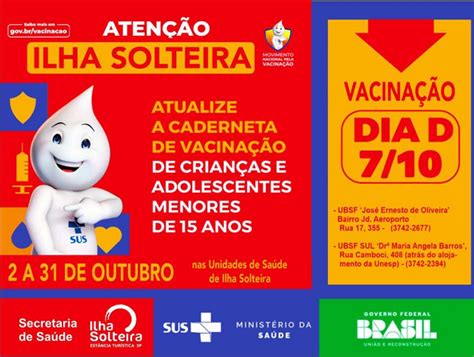 Ilha Solteira inicia Campanha para atualização da vacinação em crianças