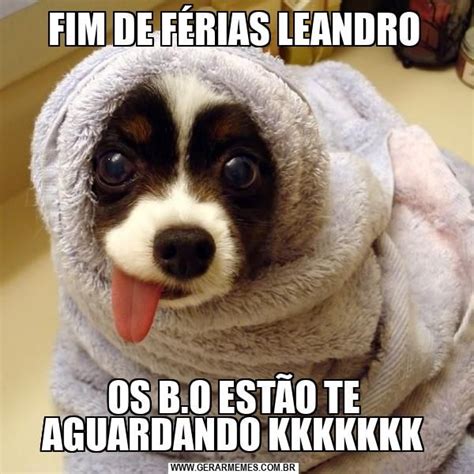 Fim De F Rias Leandro Os B O Est O Te Aguardando Kkkkkkk Free Meme