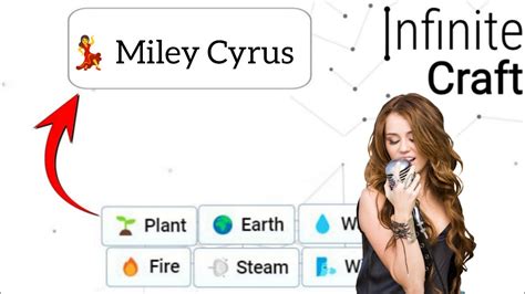 How To Make Miley Cyrus In Infinite Craft Infinity Craft Youtube