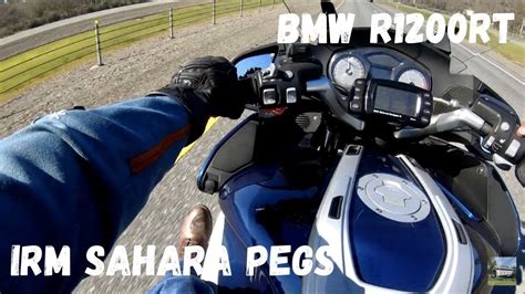 BMW Motorcycle IRM MOTO Sahara Pegs R1200RT YouTube