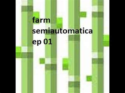 minecraft 1 farm di bambù automatica YouTube