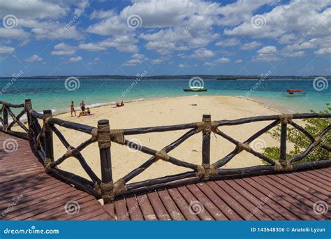 Island Changuu Prison Zanzibar Tanzania Seascape Editorial Photo