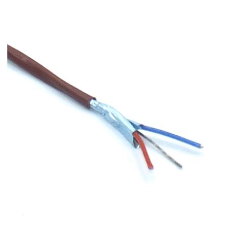 Type T Thermocouple Extension Wire PFA Insulated 20Awg Shielded With