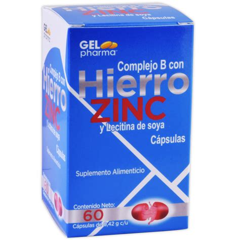 Medically Complejo B C Hierro Y Zinc C Caps Farmacia A Domicilio