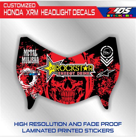 Honda Xrm Headlight Decals Lazada Ph
