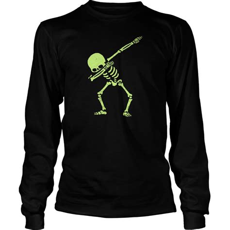 Dabbing Skeleton Shirt - Kutee Boutique