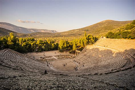 The Great Theatre of Epidaurus on Behance