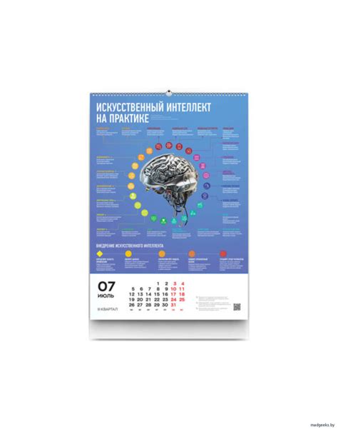 Умный календарь Цифровая трансформация 2021 А3 (Издательство SMART ...