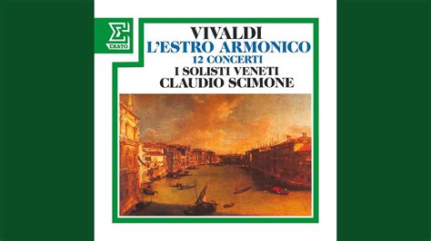 L Estro Armonico Concerto For 2 Violins In D Minor Op 3 No 11 RV