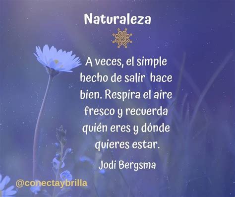 Naturaleza A Veces El Simple Hecho De Salir Hace Bien Respira El