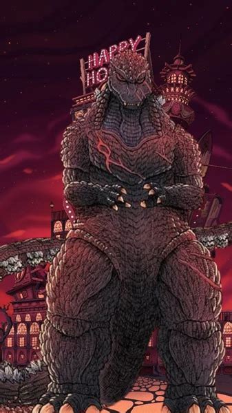 Hist Ria Godzilla No Inferno De Hazbin Hotel Rei Dos Monstros Vs Rei