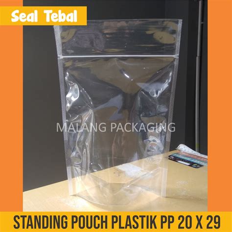 Kemasan Malang Standing Pouch Plastik Pp X X Seal Tebal