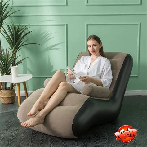 Canap Paresseux Gonflable La Mode Et Confortable Chaise De Jeu Lit