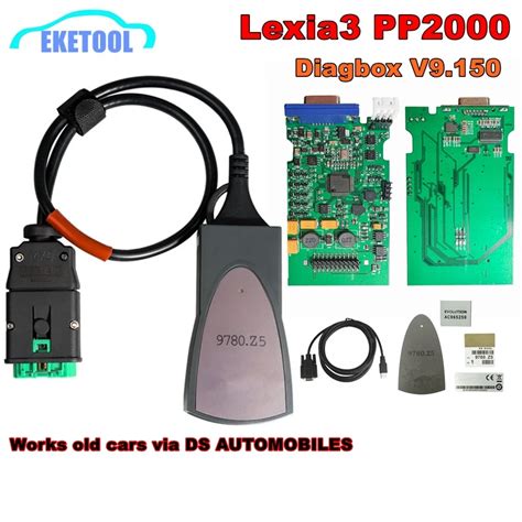 Диагностический сканер Diagbox V9.150 Lexia3 PP2000, для Peugeot ...