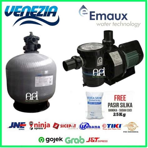 Jual Pompa Air Kolam Renang Hp Emaux Sb Dan Sand Filter Venezia