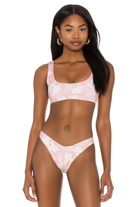 Lspace Lizzie Bikini Top In Paradise Blooms Revolve