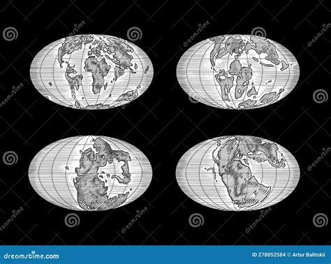 Plate Tectonics On The Planet Earth Pangaea Continental Drift