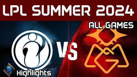 IG Vs OMG Highlights ALL GAMES LPL Summer 2024 Invictus Gaming Vs Oh My