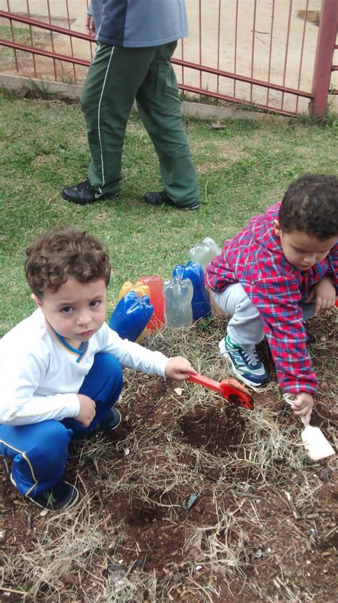 Escola Adalmir Lugar De Crian A Feliz Projeto Horta As Crian As